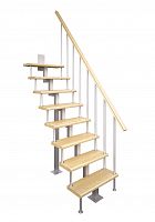 Прямая малогабаритная лестница 2250-2475 мм КВМ-3