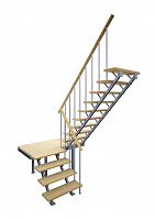П-образная лестница на металлическом каркасе ЛПД-06